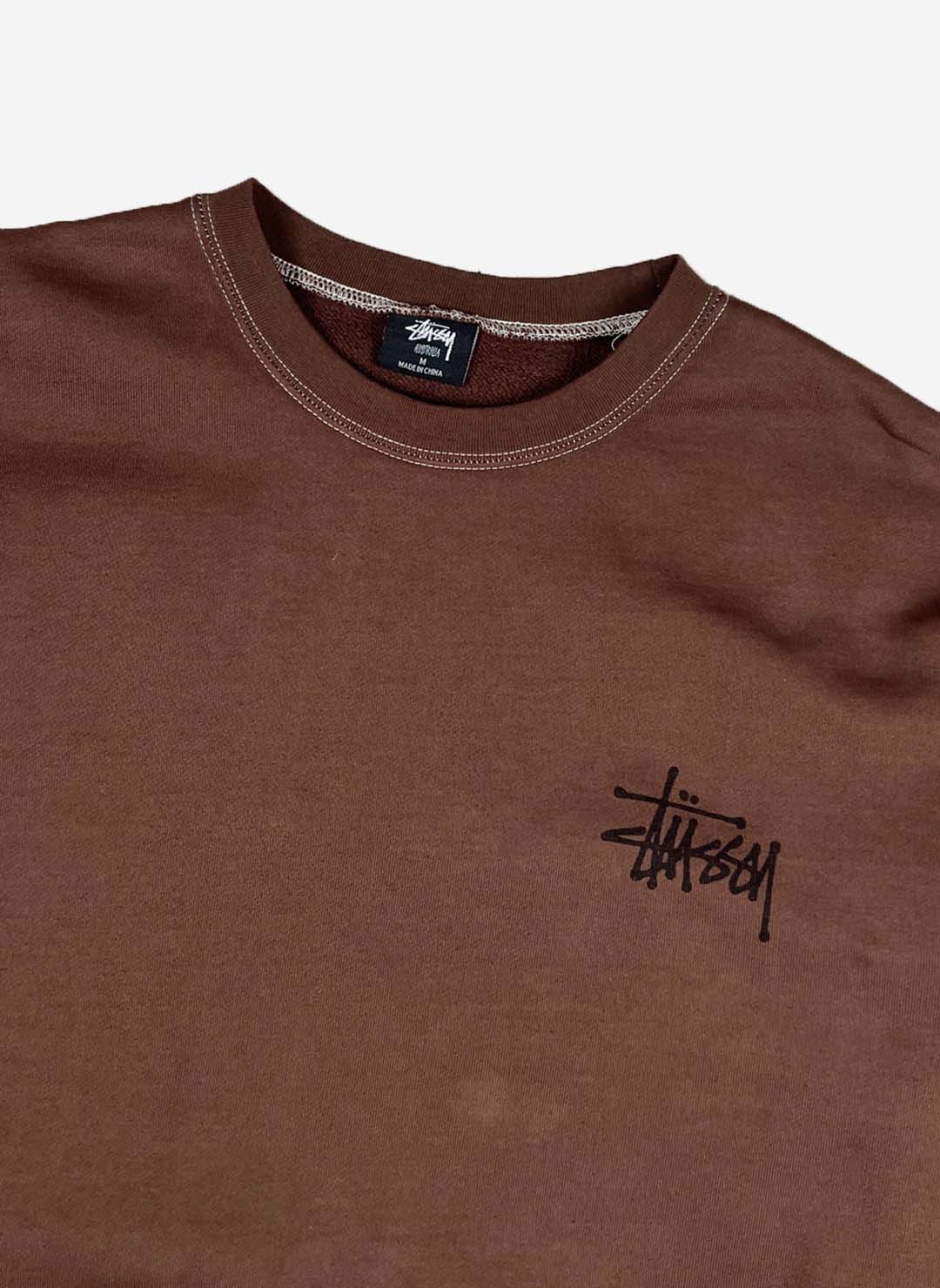 Stüssy Sweater Espresso – Bild 3