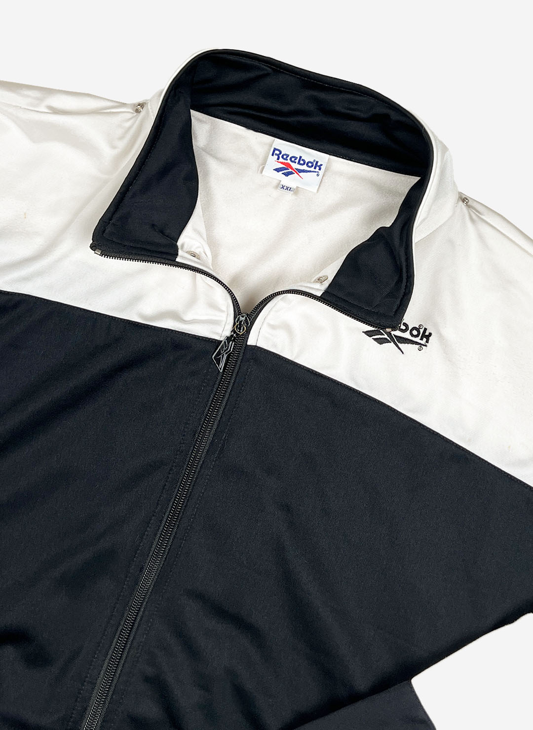 Vintage 90s Reebok Trainingsjacke – Bild 2