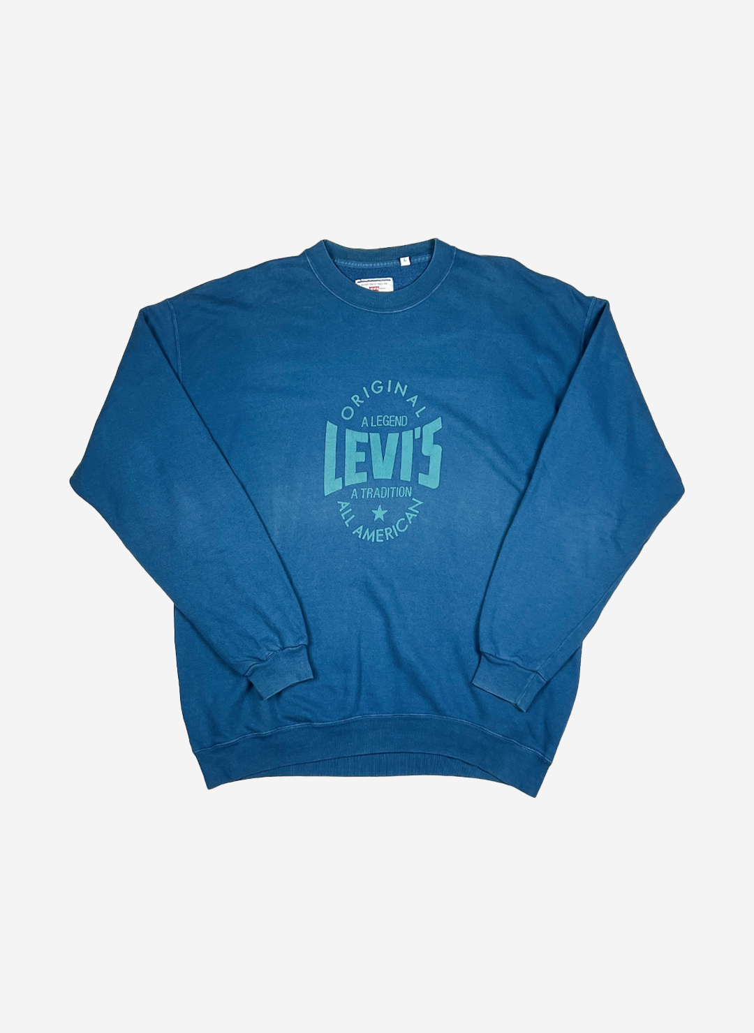 Vintage Levi's Sweater blau