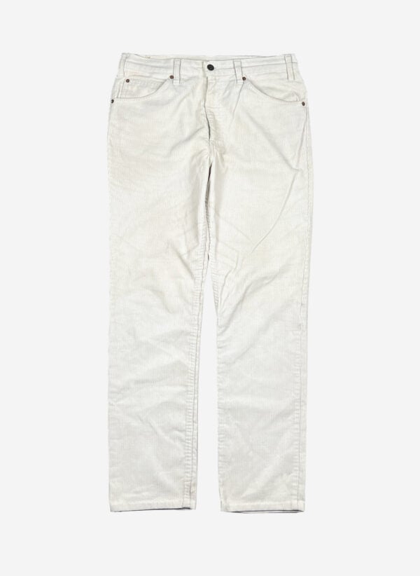 Vintage Levi's Cordhose creme