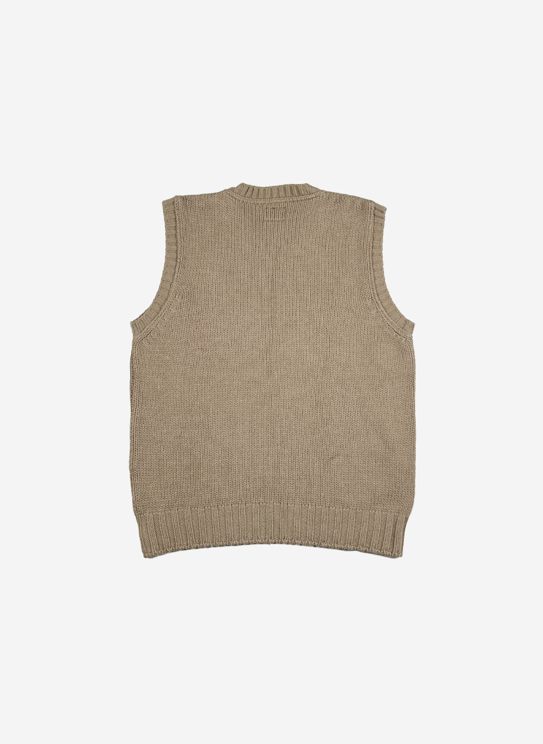 Vintage Energie Woll Pullunder braun – Bild 3