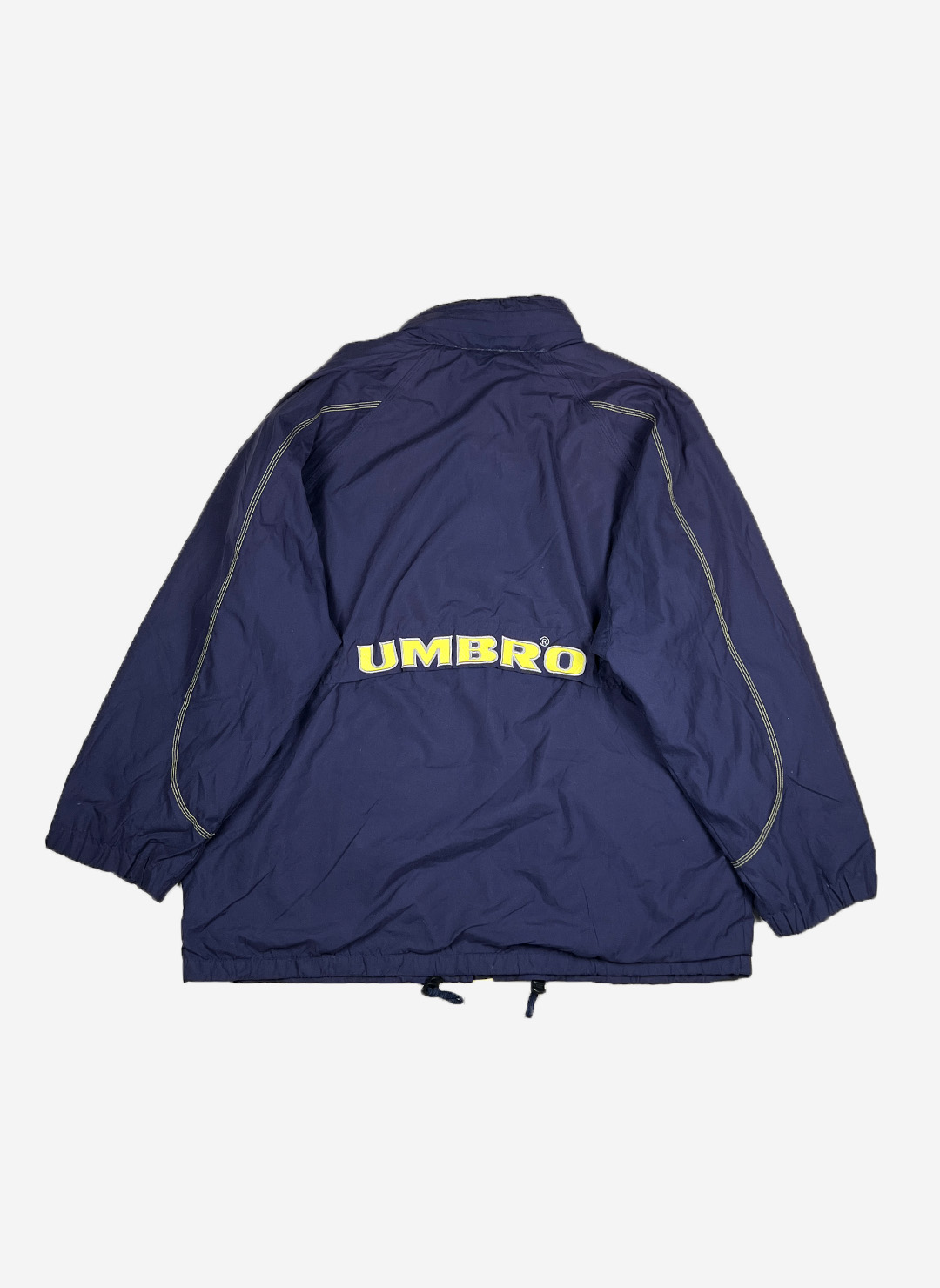 Vintage 90s Umbro Outdoor 3/4 Jacke navy – Bild 3