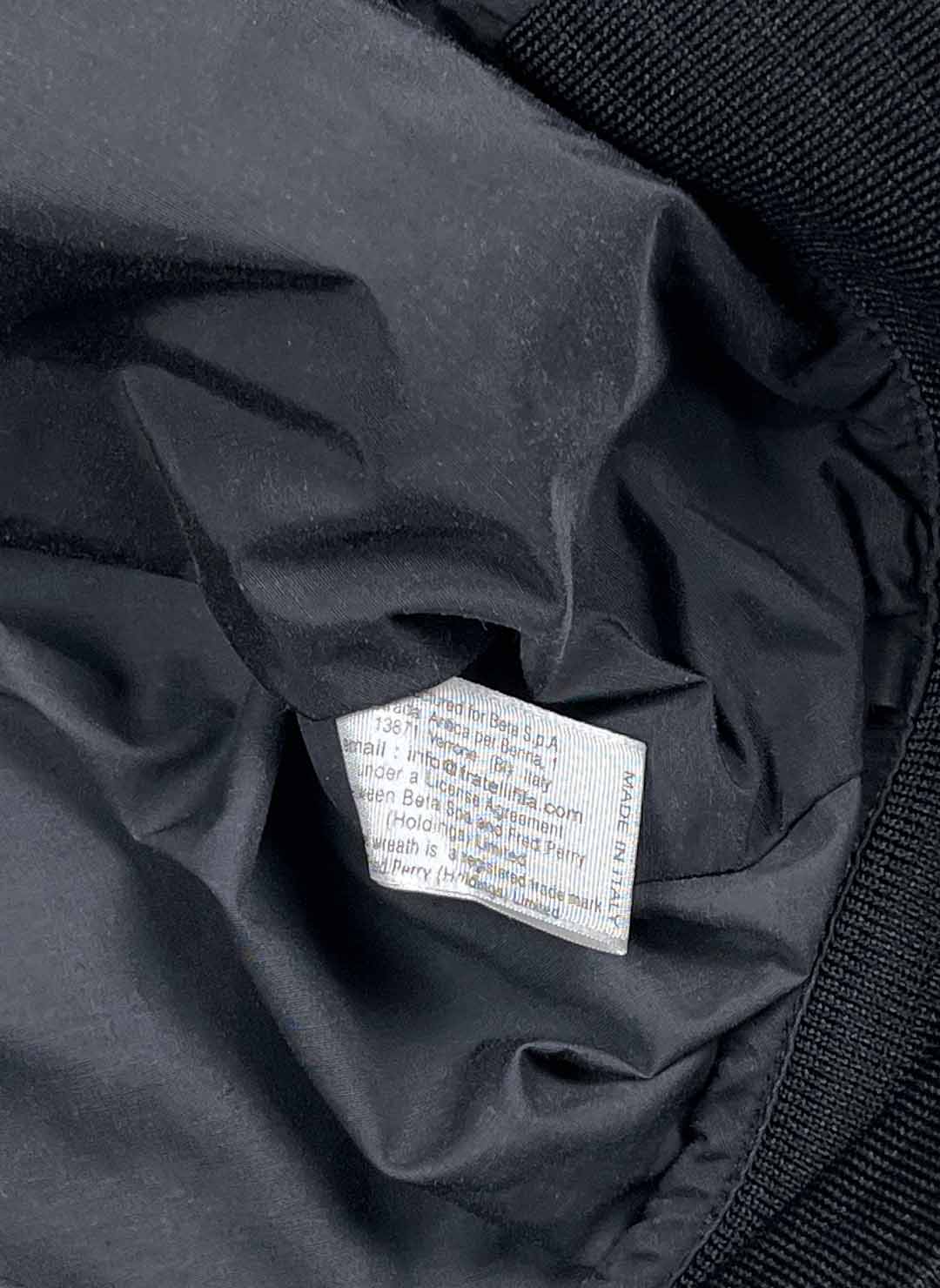 Vintage Fred Perry Damen Nylonjacke schwarz – Bild 4