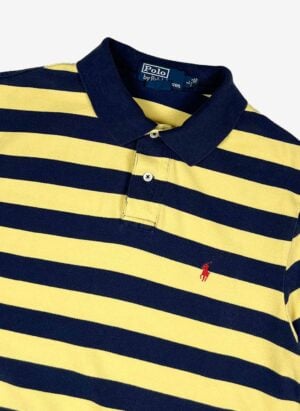 Vintage Polo Ralph Lauren Poloshirt gestreift
