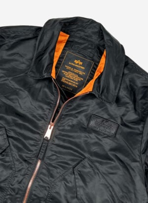 Alpha Industries Bomberjacke schwarz