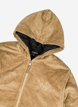 True Religion Hooded Cordjacke