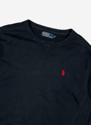 Vintage Polo Ralph Lauren Sweater schwarz