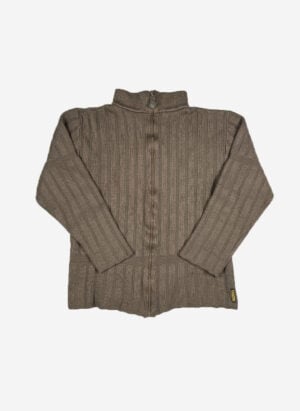 Vintage 90s Armani Strickjacke braun