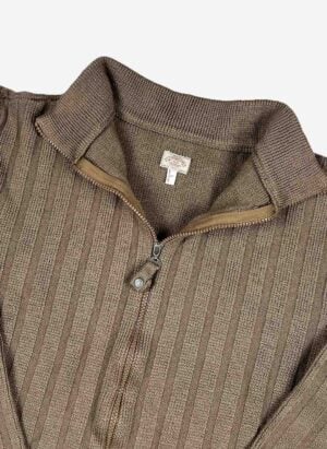 Vintage 90s Armani Strickjacke braun