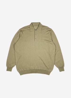 Vintage Yves Saint Laurent Wollpullover beige