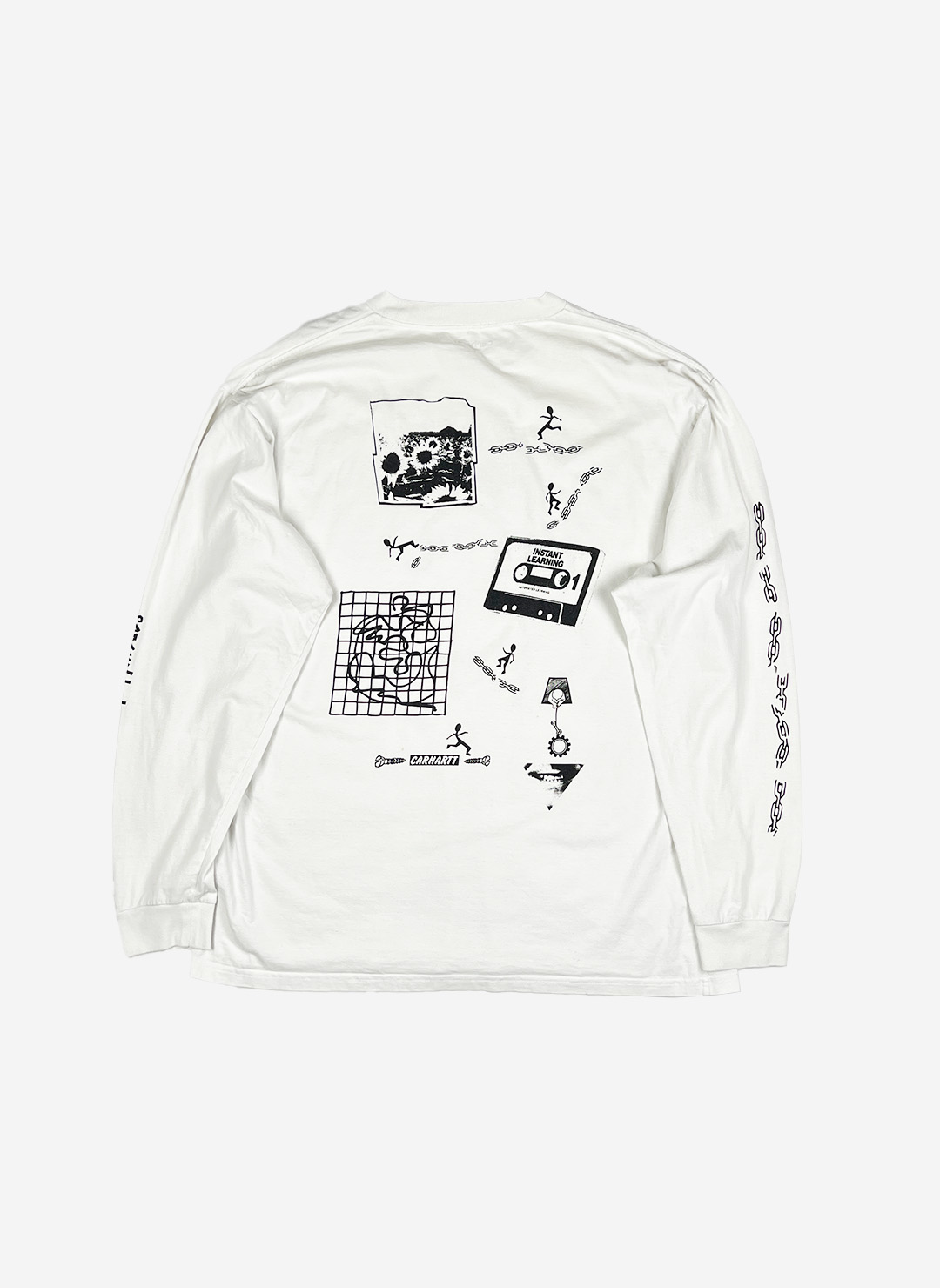 Carhartt WIP Longsleeve weiß – Bild 2