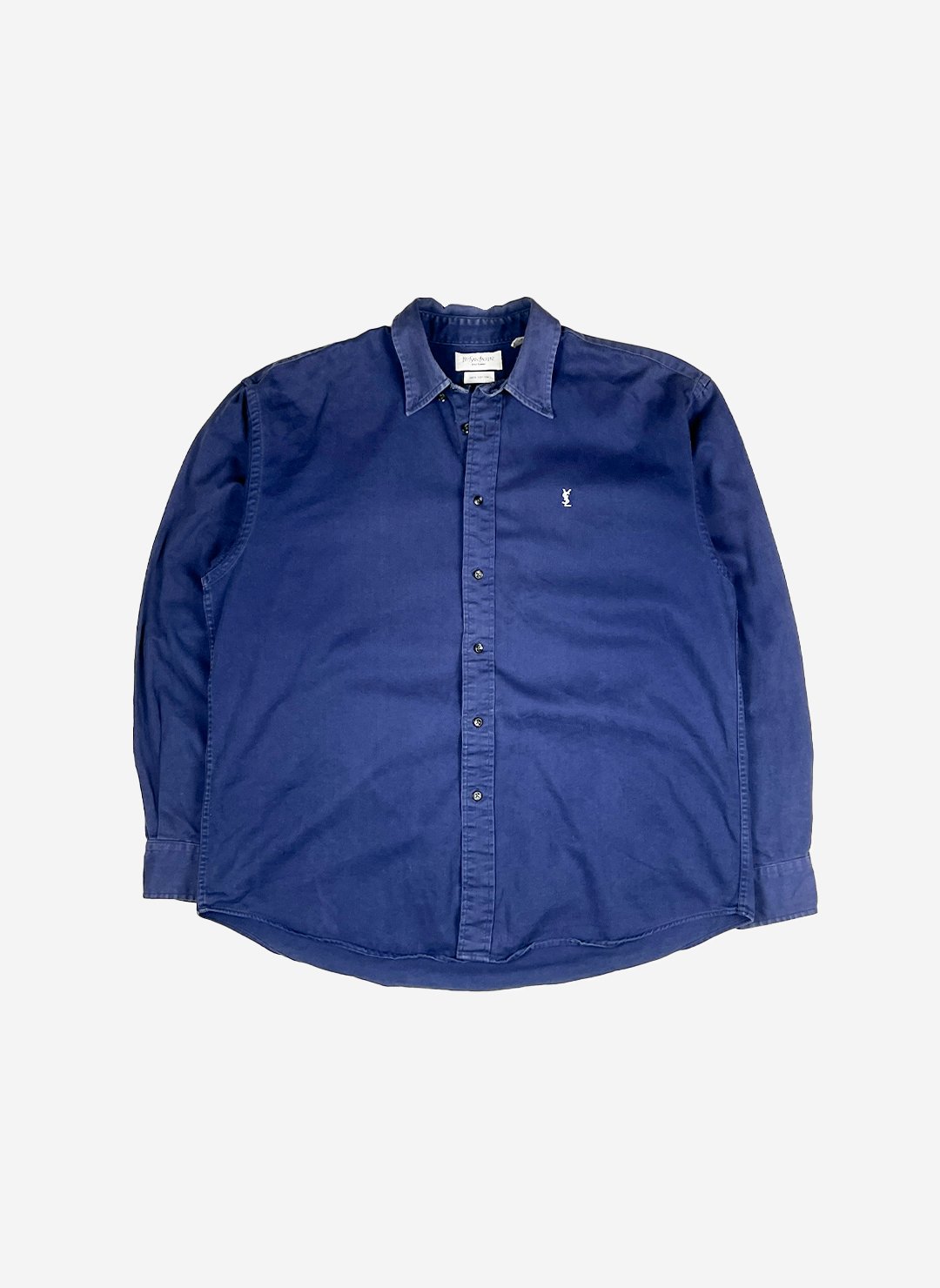 Vintage Yves Saint Laurent Hemd navy