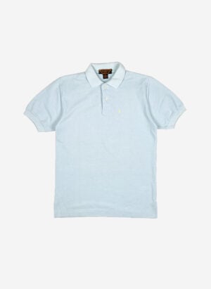 Vintage Yves Saint Laurent Poloshirt babyblau