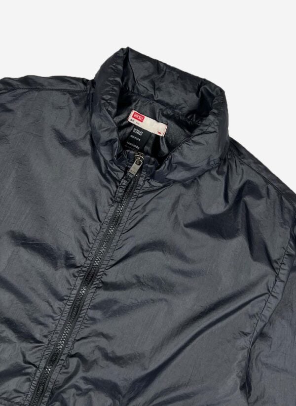 Vintage Diesel lightweight Windbreaker schwarz