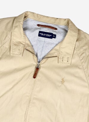 Vintage Polo Golf Ralph Lauren Harrington Jacke beige