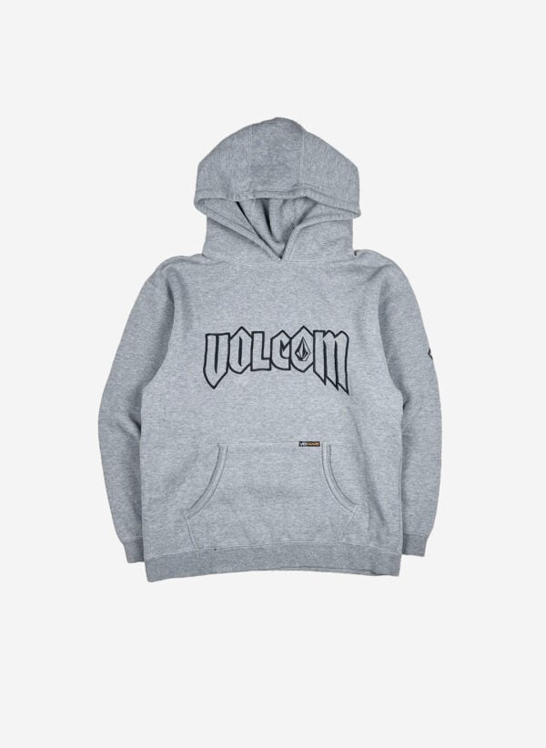 Vintage Y2K Volcom Hoodie grau