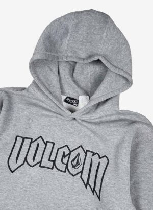 Vintage Y2K Volcom Hoodie grau