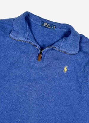 Polo Ralph Lauren Q-Zip Sweater blau