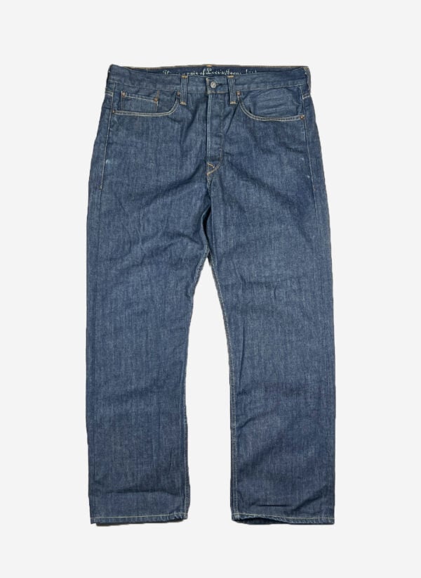 Vintage Levi's Buckle Back Jeans dunkelblau