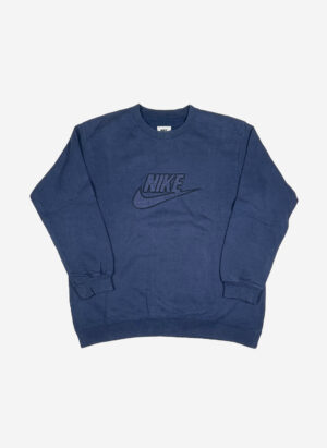 Vintage 90s Nike Sweater navy