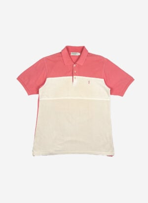 Vintage Yves Saint Laurent Poloshirt Two-Tone