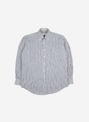 Vintage Yves Saint Laurent Business Hemd gestreift