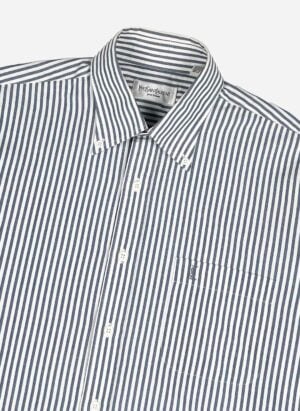 Vintage Yves Saint Laurent Business Hemd gestreift