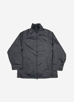 Vintage 90s Armani Jeans Windbreaker schwarz