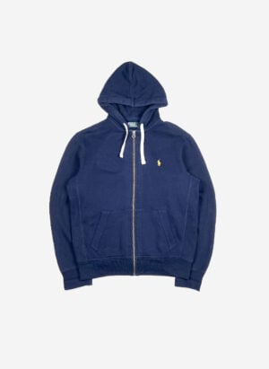 Vintage Polo Ralph Lauren Zip-Hoodie navy