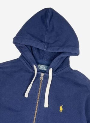 Vintage Polo Ralph Lauren Zip-Hoodie navy