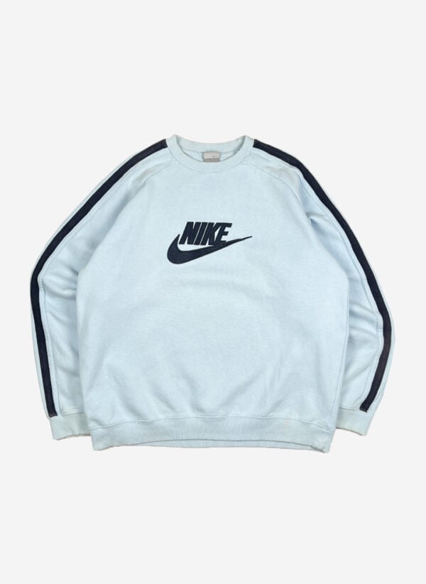 Vintage Y2K Nike Sweater babyblau