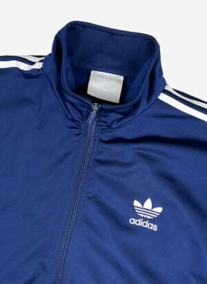 Vintage 90s Adidas Trainingsjacke blau