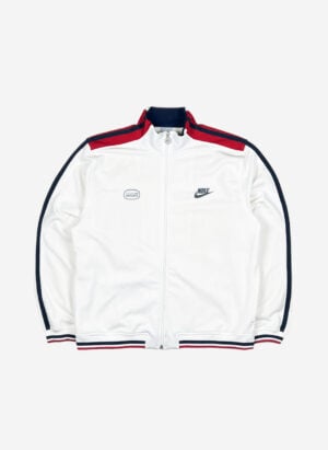 Vintage Nike Y2K Trainingsjacke weiß