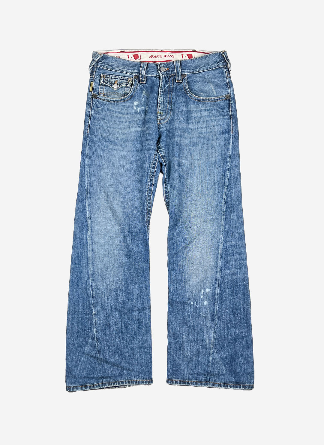 Vintage Y2K Armani Flared Jeans – Bild 2