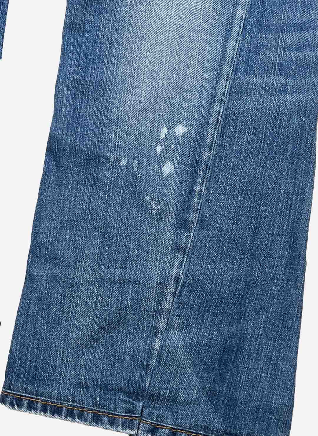 Vintage Y2K Armani Flared Jeans – Bild 6