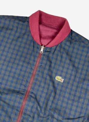 Vintage 90s Chemise Lacoste reversible Blouson