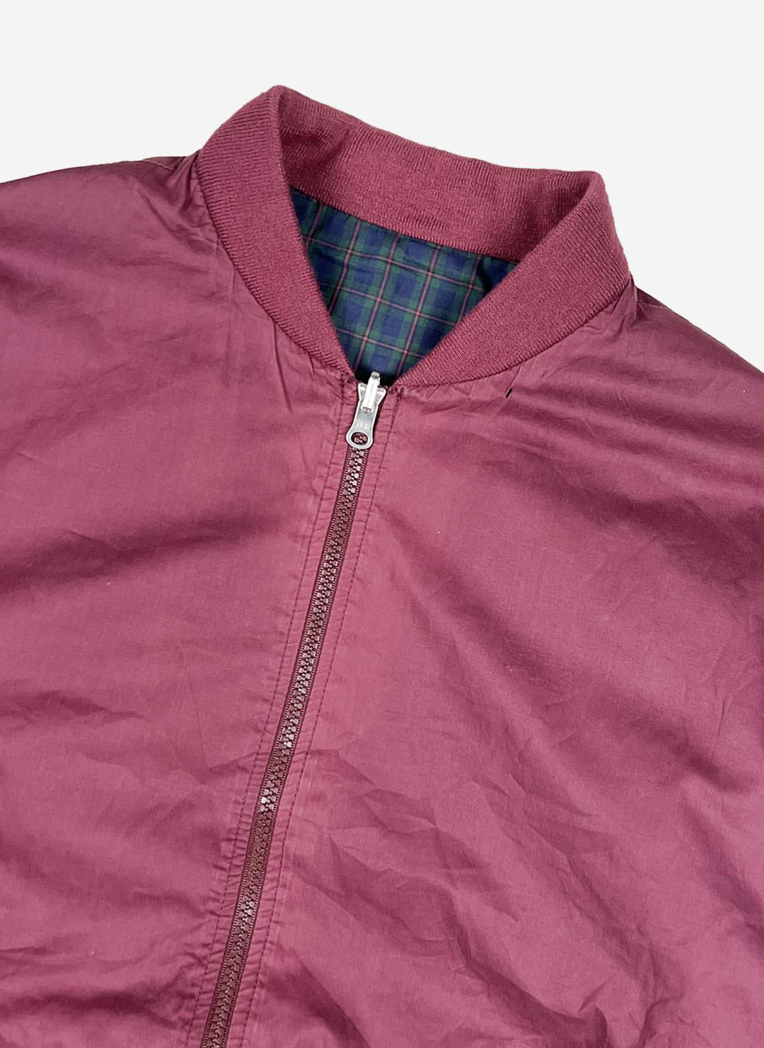 Vintage 90s Chemise Lacoste reversible Blouson – Bild 5