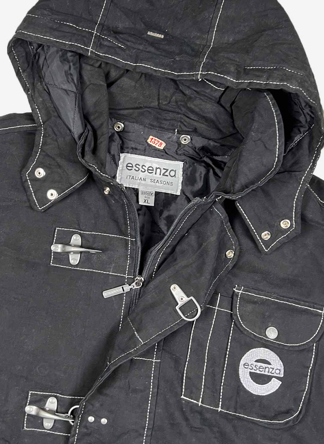 Vintage Essenza Fireman Clasp Jacke – Bild 3