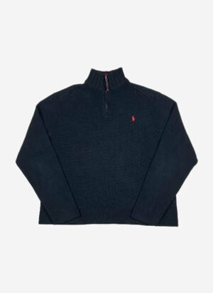 Vintage Polo Ralph Lauren Half-Zip Strickpullover