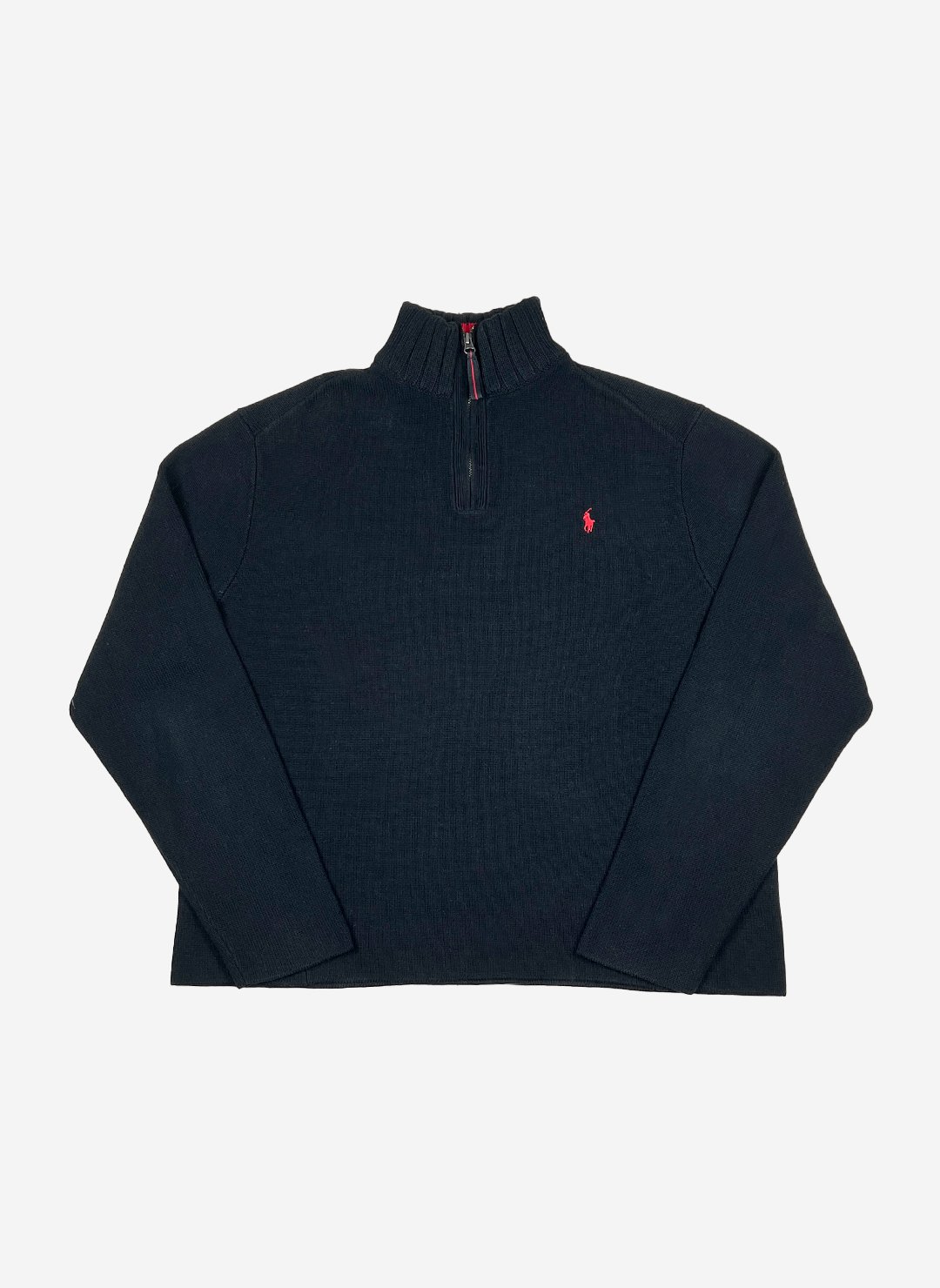 Vintage Polo Ralph Lauren Half-Zip Strickpullover