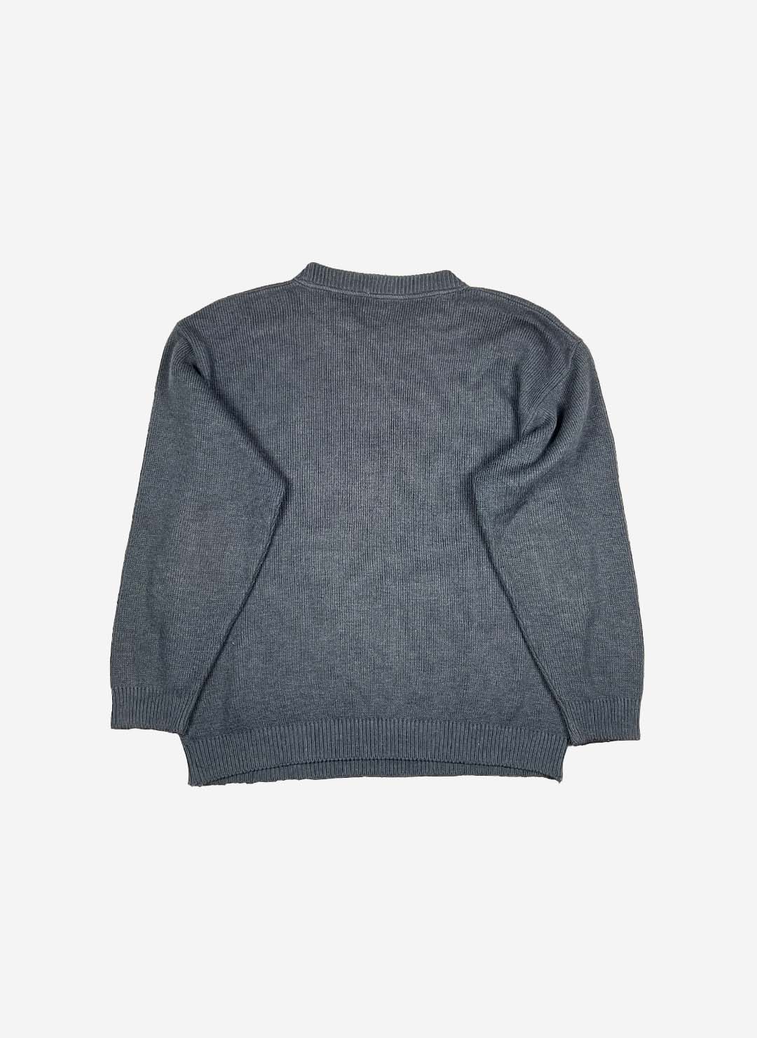 Vintage Avirex Strickpullover grau – Bild 3