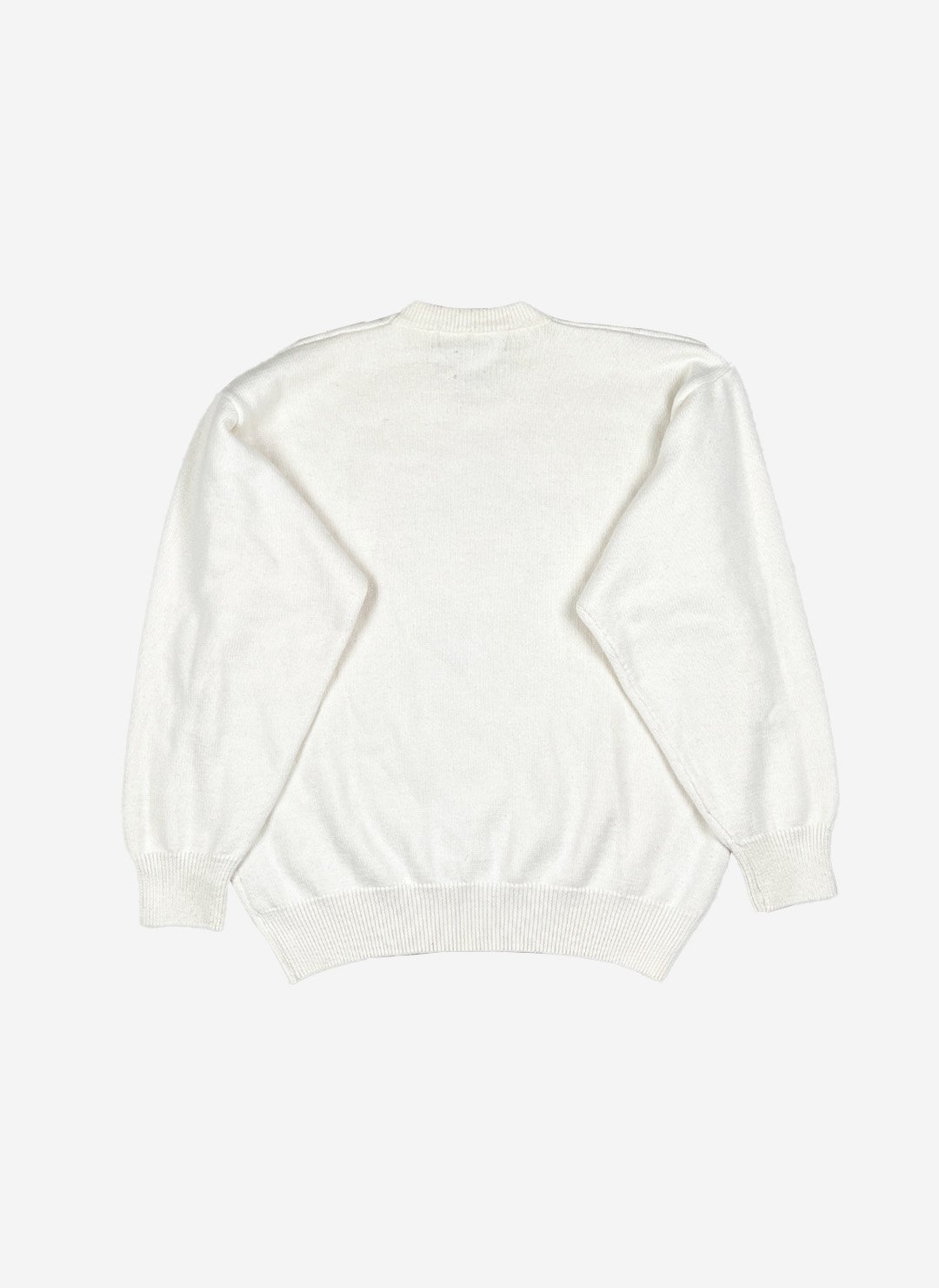 Vintage Yves Saint Laurent Merino Strickpullover creme – Bild 3