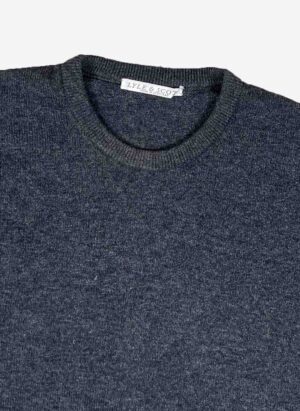 Vintage Lyle & Scott Strickpullover dunkelgrau