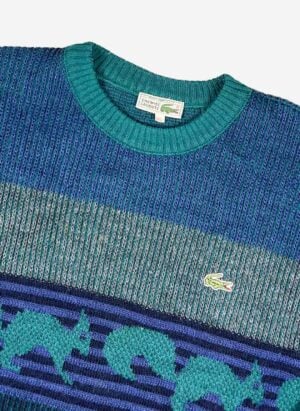Vintage Chemise Lacoste Wollpullover