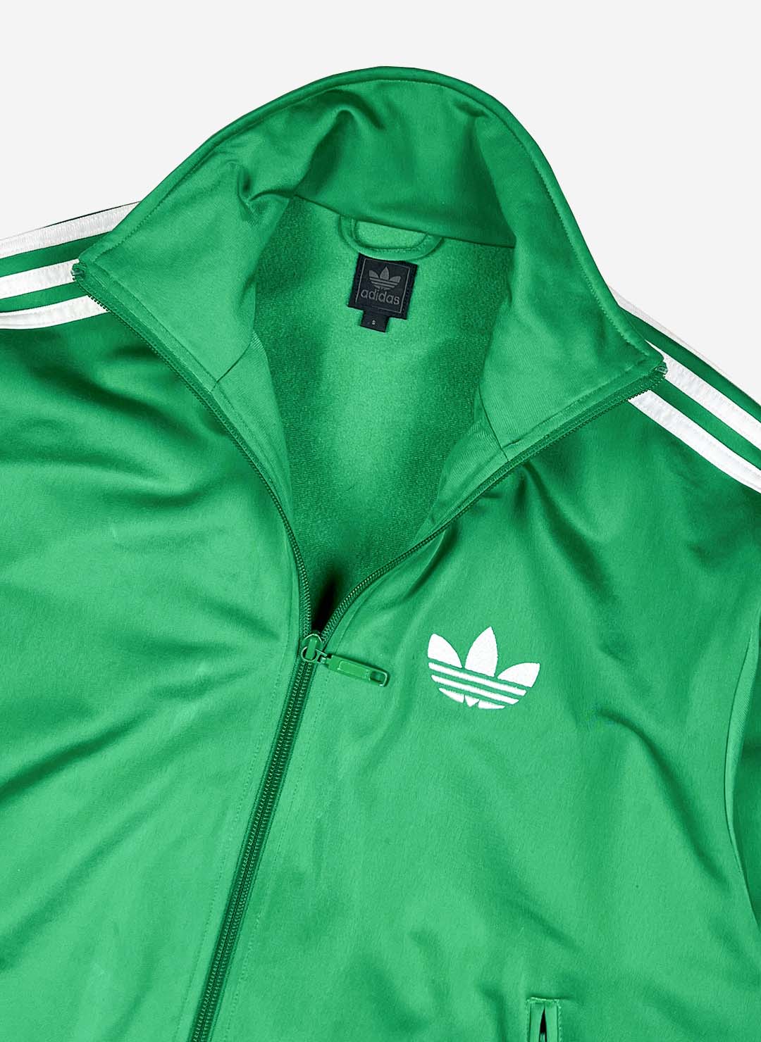 Adidas Trainingsjacke grün – Bild 2