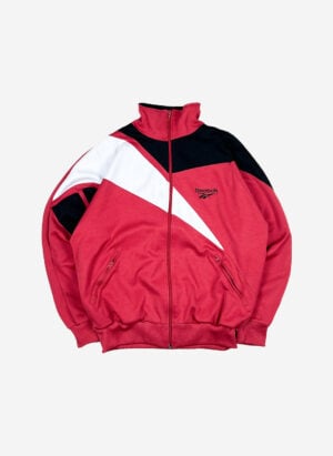 Vintage 90s Reebok Trainingsjacke rot