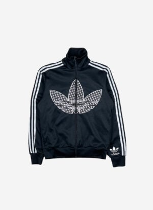 Adidas Big Logo Trainingsjacke schwarz