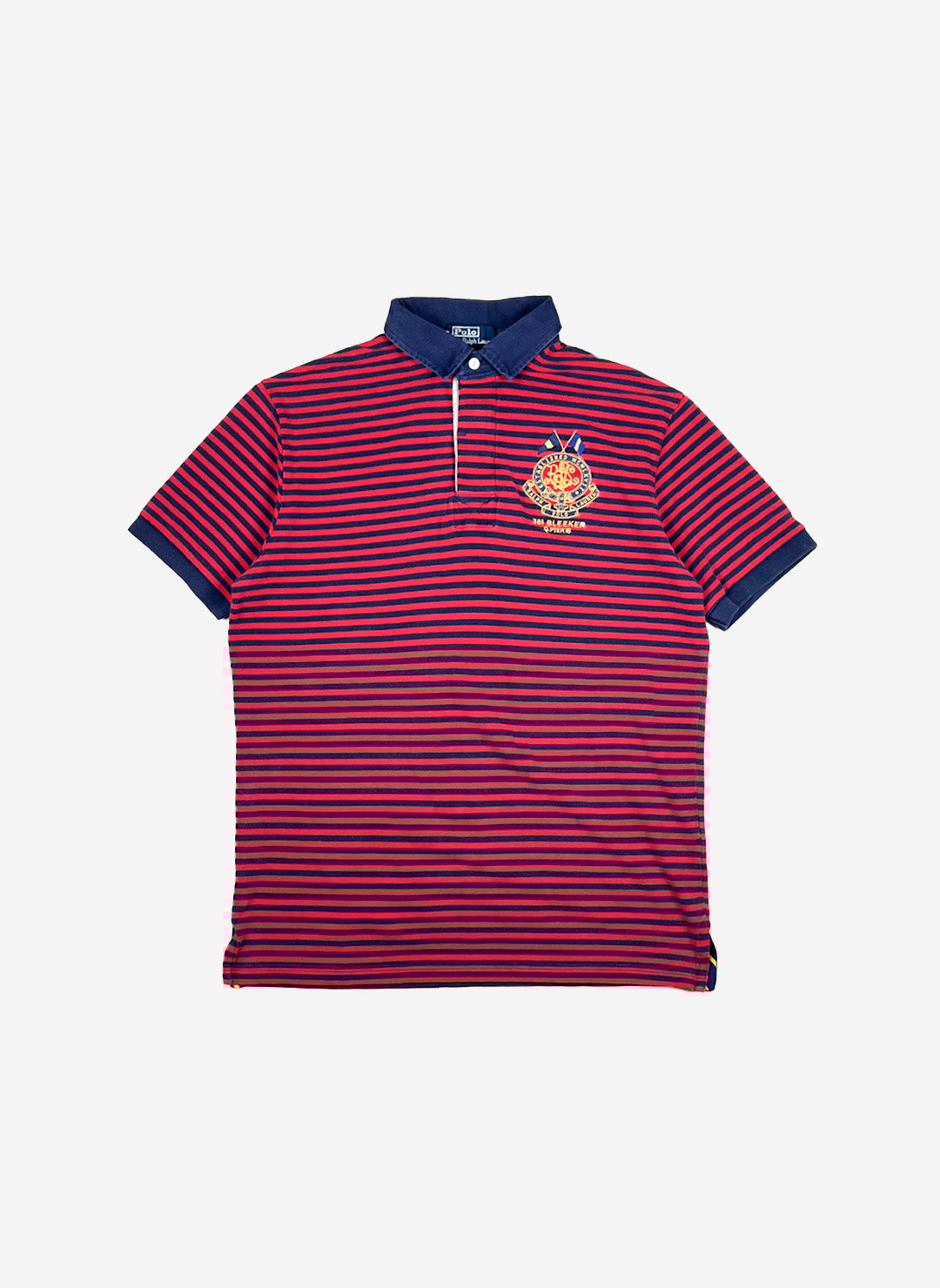 Vintage Polo Ralph Lauren Poloshirt gestreift