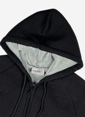 Carhartt WIP lined Zip-Hoodie schwarz