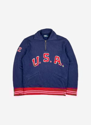 Polo Ralph Lauren USA Half-Zip Sweater